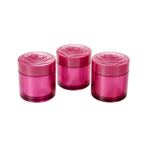 Diamond Square AS Acrylic Skincare Jars (15g-50g)