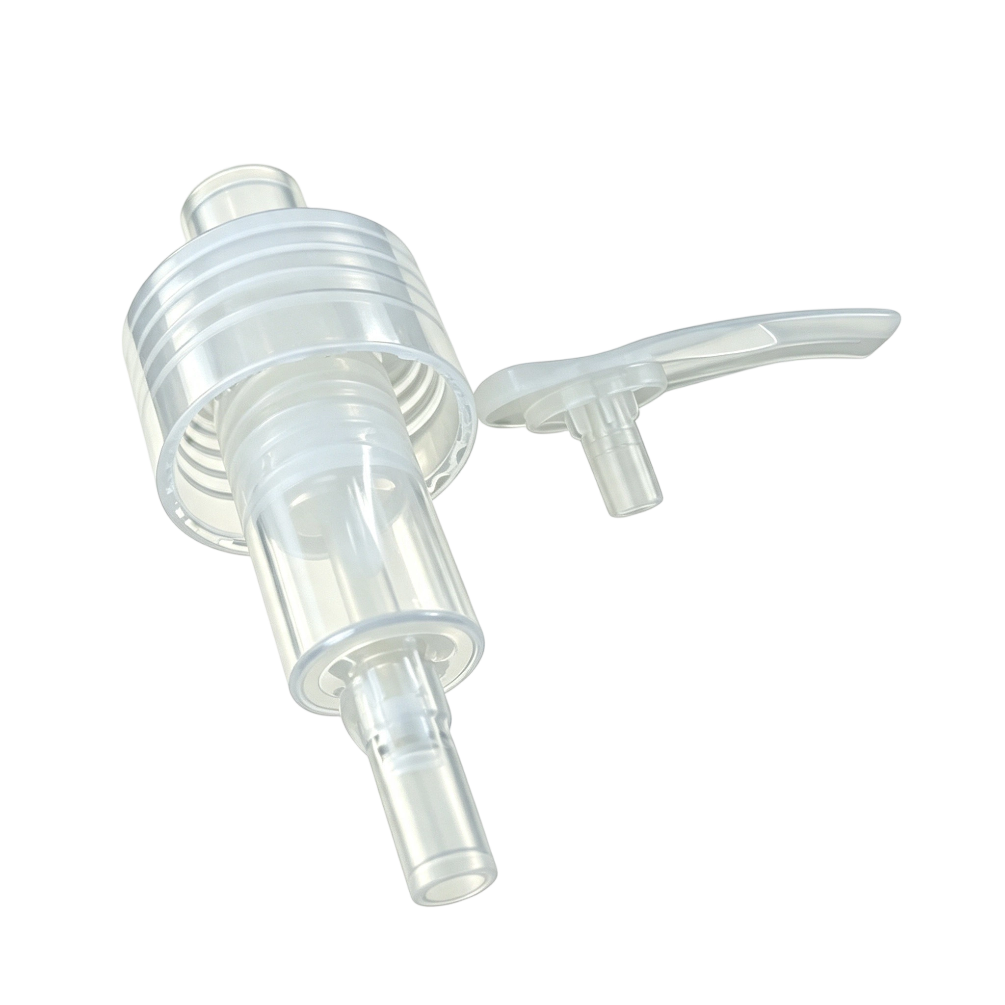 Metal-Free 28/410 All-Plastic Lotion Pump | Recyclable Body Care Dispenser - Image 2