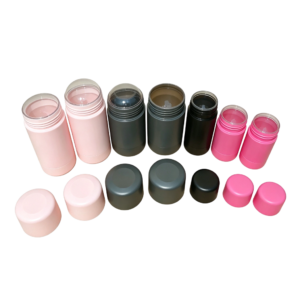 PP Round Twist-Up Deodorant Stick Containers (15g to 90g) | Eco-Friendly Solid Balm Packaging