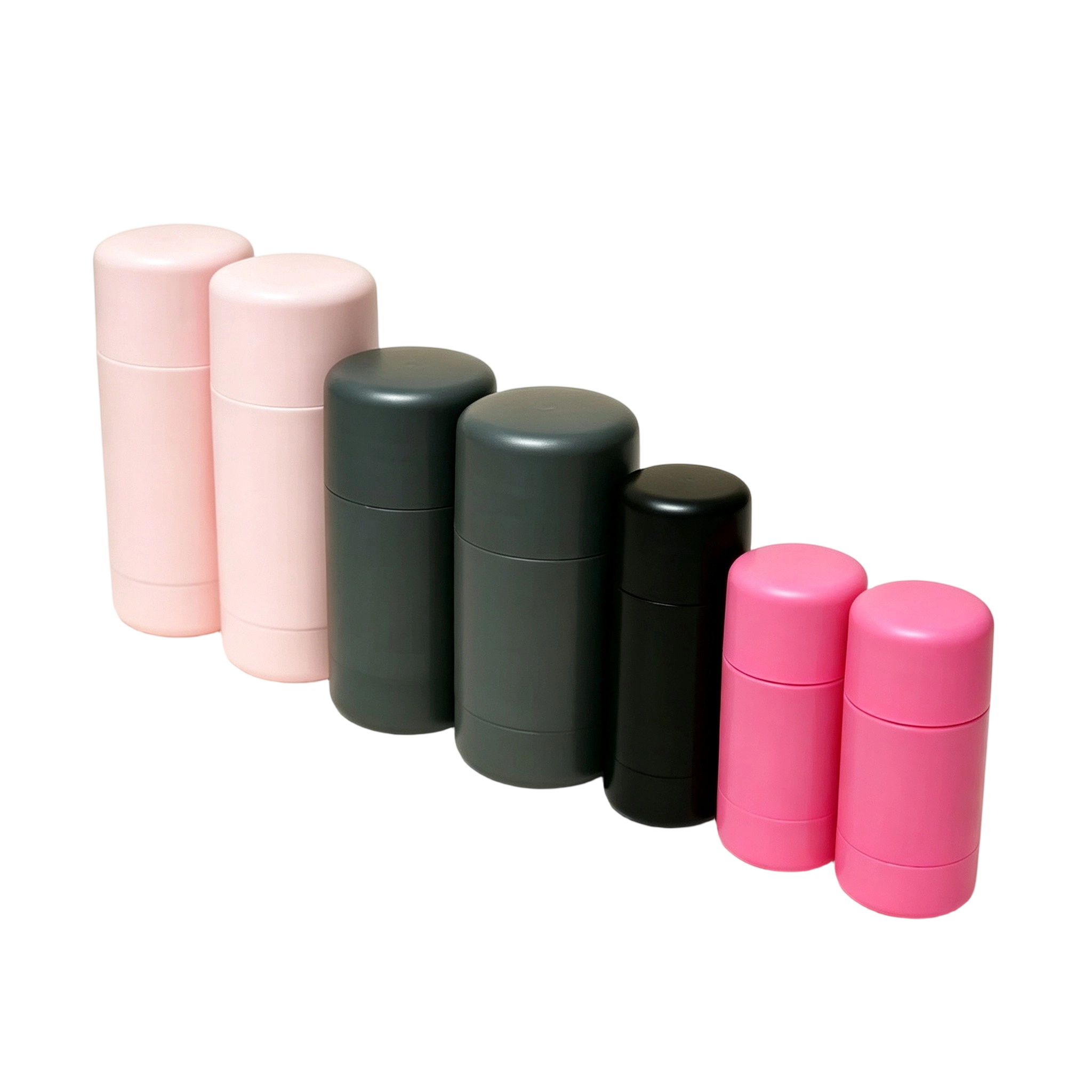 PP Round Twist-Up Deodorant Stick Containers (15g to 90g) | Eco-Friendly Solid Balm Packaging - Image 2