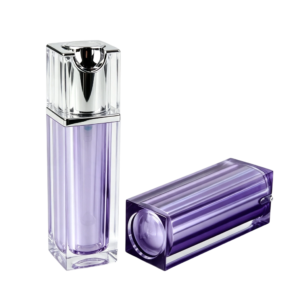 30ml 40ml Rectangular MS Perfume & Serum Bottle | Elegant High-Clarity Dispenser