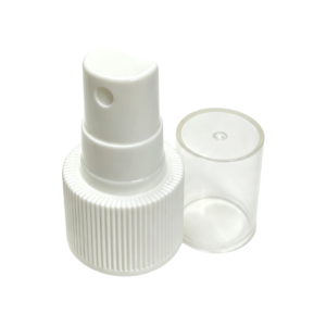 Ribbed Collar All-Plastic Fine Mist Sprayer | 100% Recyclable Perfume Pump