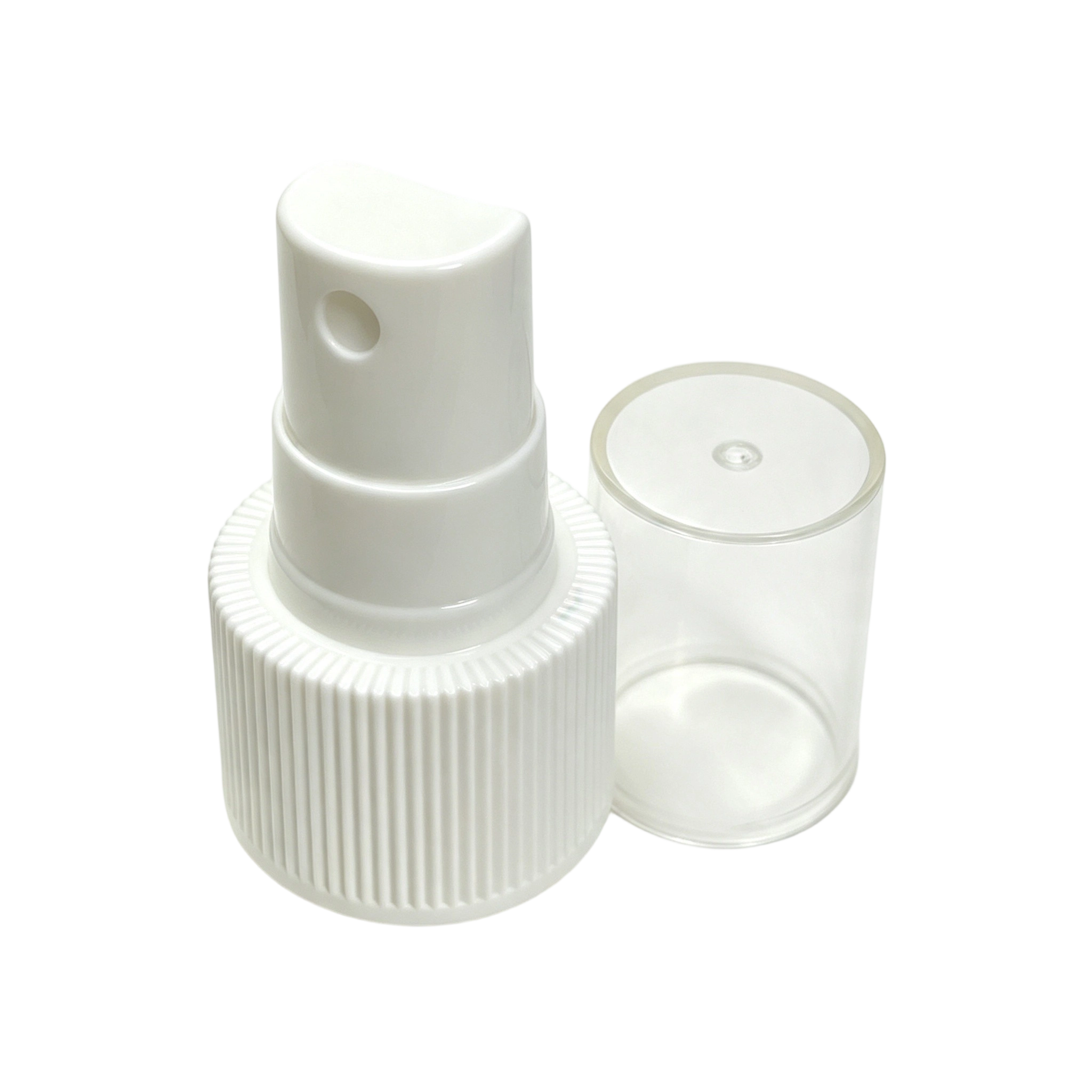 Ribbed Collar All-Plastic Fine Mist Sprayer | 100% Recyclable Perfume Pump
