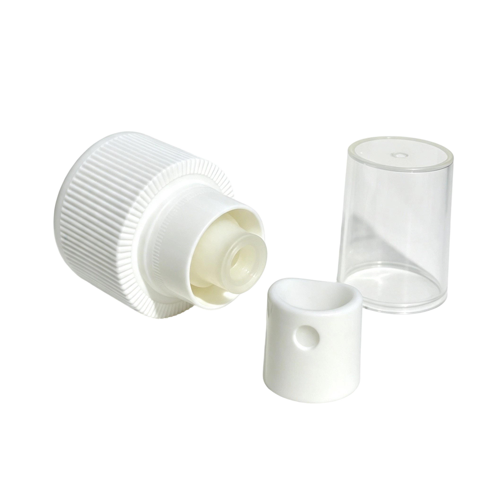 Ribbed Collar All-Plastic Fine Mist Sprayer | 100% Recyclable Perfume Pump - Image 2