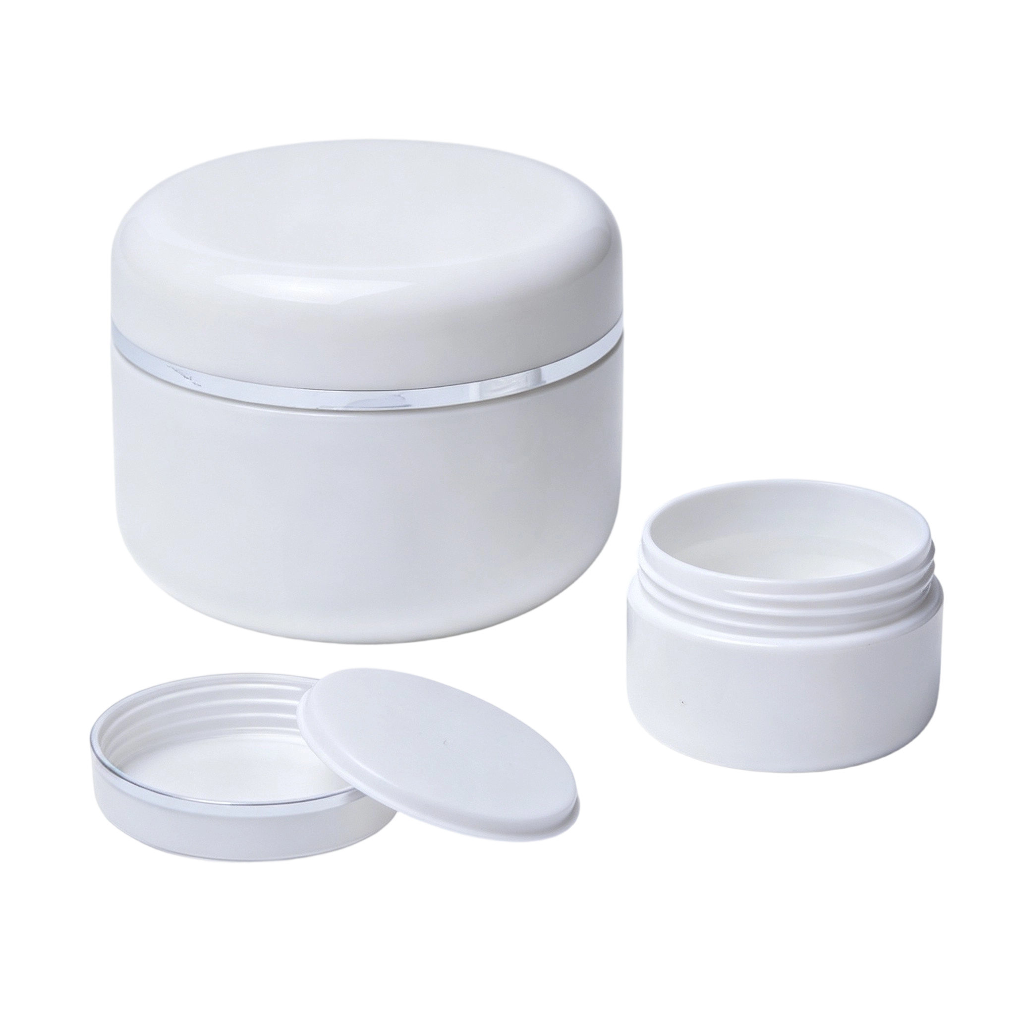 Versatile Multi-Color PP Cosmetic Cream Jars (3ml-20ml)