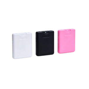 Empty 10ml 20ml Plastic Pocket Perfume Spray Bottle for Promotions