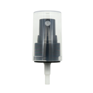 Factory 24/410 28/410 Black Refillable Perfume Pump Sprayer with Clear Lid