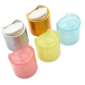 24/410 Smooth PP Disc Top Cap for Personal Care